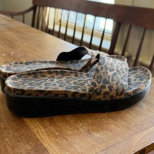Donald J. Pliner Animal Print Sandals